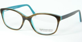 MARTIN &amp; KAI 285 Torotise/Turchese Montatura Occhiali 50-16-138mm Germania - $175.77