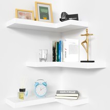 Modern Style 17&quot; X 6&quot; Wall Shelves For Bedrooms, Bathrooms, Kitchens, Li... - £46.24 GBP