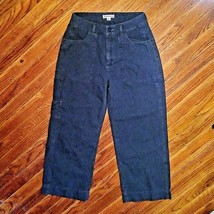 WHISTLES Cargo Pants Blue Women Cropped Size 4 - $82.76