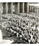 Berlin Celebration WW1 Print 1917 Imperial Residence Brandenburg Gate Sm... - $47.83 CAD