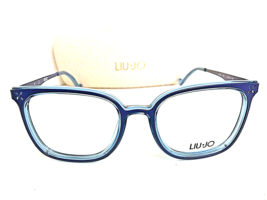 New LIU JO LJ 2106 LJ2106 424 Matte Blue 51mm Women&#39;s Eyeglasses Frame  - £78.44 GBP
