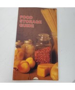 Vintage 1988 Food Storage Guide US Dept of Agriculture - $11.00
