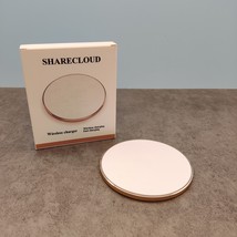 SHARECLOUD New Fast Charge Ultra-Thin Round Wireless Charger for Apple H... - £12.48 GBP