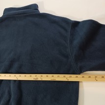 Shiva American Manufacturing Tube Men's 1/4 Zip Pullover Blue Sweater Size Large image 12