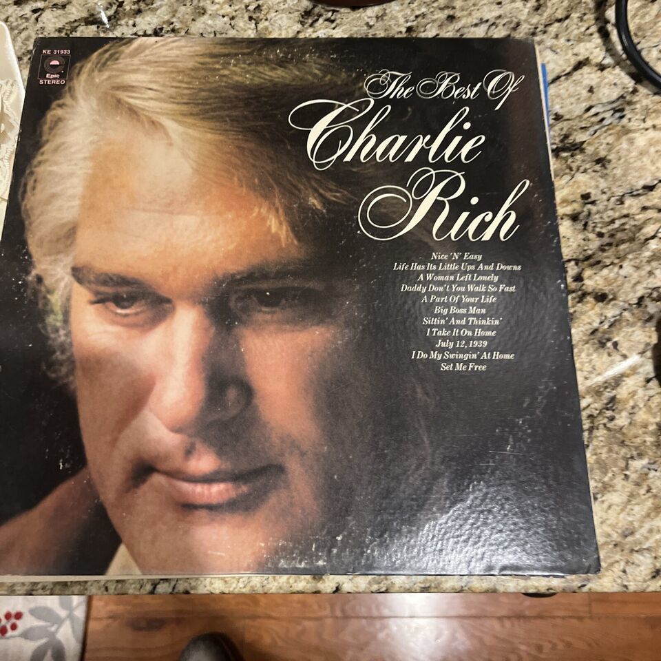 The Best Of Charlie Rich Lp - $5.90
