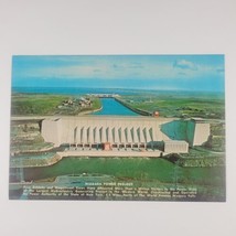 New York Niagara Power Project St Lawrence Power Dam Project Postcard Un... - £1.95 GBP