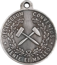 Gedenkmedaille - Internationaler Kongress der Geologen, Russland 1897 - $18.69 CAD