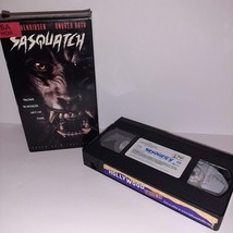 Sasquatch VHS 2003 Cult Horror Sci Fi HTF OOP Movie Hollywood Video Rental - £5.87 GBP