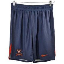 Virginia Cavaliers Nike Athletic Shorts Mens Large Navy Orange New - £20.39 GBP