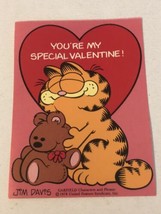 Vintage Garfield 1978 Valentine card Bx4 - $3.95