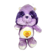 Vintage 1984 Kenner Care Bears Cousins Bright Heart Raccoon Stuffed Animal Plush - £44.14 GBP