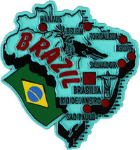 Brazil Magnet - $4.50