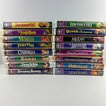 Walt Disney Masterpiece Collection VHS Tape (You Pick Title) - £3.14 GBP