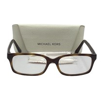 Michael Kors Eyeglass Frames Only Case Medellin 3010 52-16 140 Brown Tortoise - £38.29 GBP