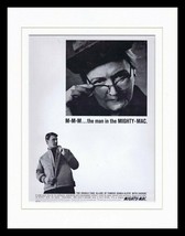 1966 Mighty Mac Men&#39;s Apparel Framed 11x14 ORIGINAL Vintage Advertisement - £34.99 GBP