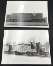 2 Diff Norfolk &amp; Western Railway Railroad N&amp;W NW #733 GP9 Electromotive Photos - £11.62 GBP
