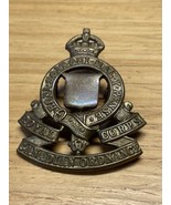 Vintage WW2 Birtish Royal Army Ordinance Cap Hat Badge Military Militari... - $14.85