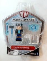 Tube Heroes TDM Hero Pack w/ Dan &amp; Pet Grim Diamond Minecraft Action Figure NIP - £11.59 GBP