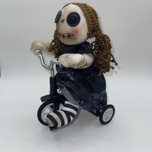 Haunted Rag Doll on Tricycle Spooktacular Animated Halloween Decor - $50.35