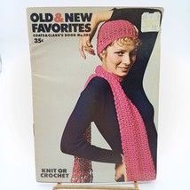 Vintage Coats and Clarks Book 205, Old and New Favorites Pattern Booklet - $8.80