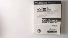 1996 S/T S-10 Truck Preliminary Factory Service Repair Manual 2/2 Chevy ... - $10.52