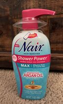 Nair Hair Remover Cream Nourish Shower Power With Moroccan Argan Oil 13o... - $13.81