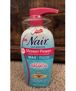 Nair Hair Remover Cream Nourish Shower Power With Moroccan Argan Oil 13o... - $13.81