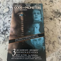 Gods and Monsters (VHS, 1999) Rare Good - £11.64 GBP