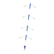 4-Bay Flying Flip Bait Teaser - Blue/lumo - $121.09