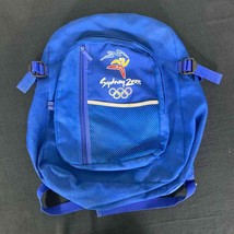 VTG Sydney 2000 Olympics Summer Blue Backpack Bag Travel Y2K Olympic Games Adult - £19.35 GBP
