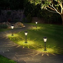Solar Lights Outdoor Waterproof Solar Pathway Lights Supper Bright UP to... - £32.08 GBP