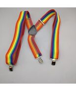 Vintage 70s Rainbow Suspenders Mork and Mindy Robin Williams 80s - €11,04 EUR