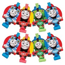 Thomas the Tank Party Favors Blowouts Birthday Supplies 8 Per Package New - £3.62 GBP