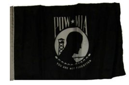 Ruffin Flag Company Pow Mia Powmia Prisoner of War Missing in Action 12&quot;x18&quot; Sle - £3.10 GBP