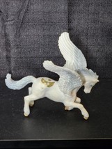 Schleich Fairy Standing Winged Pegasus Horse Figure #D-73527 Moon Stars ... - £19.51 GBP