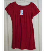 Soaked Cotton Swimsuit Cover Up Size L - Large Color Red - $148.08 MXN