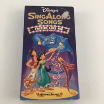 Disney Sing Along Songs VHS Tape Friend Like Me Volume Eleven Aladdin Vi... - £11.84 GBP