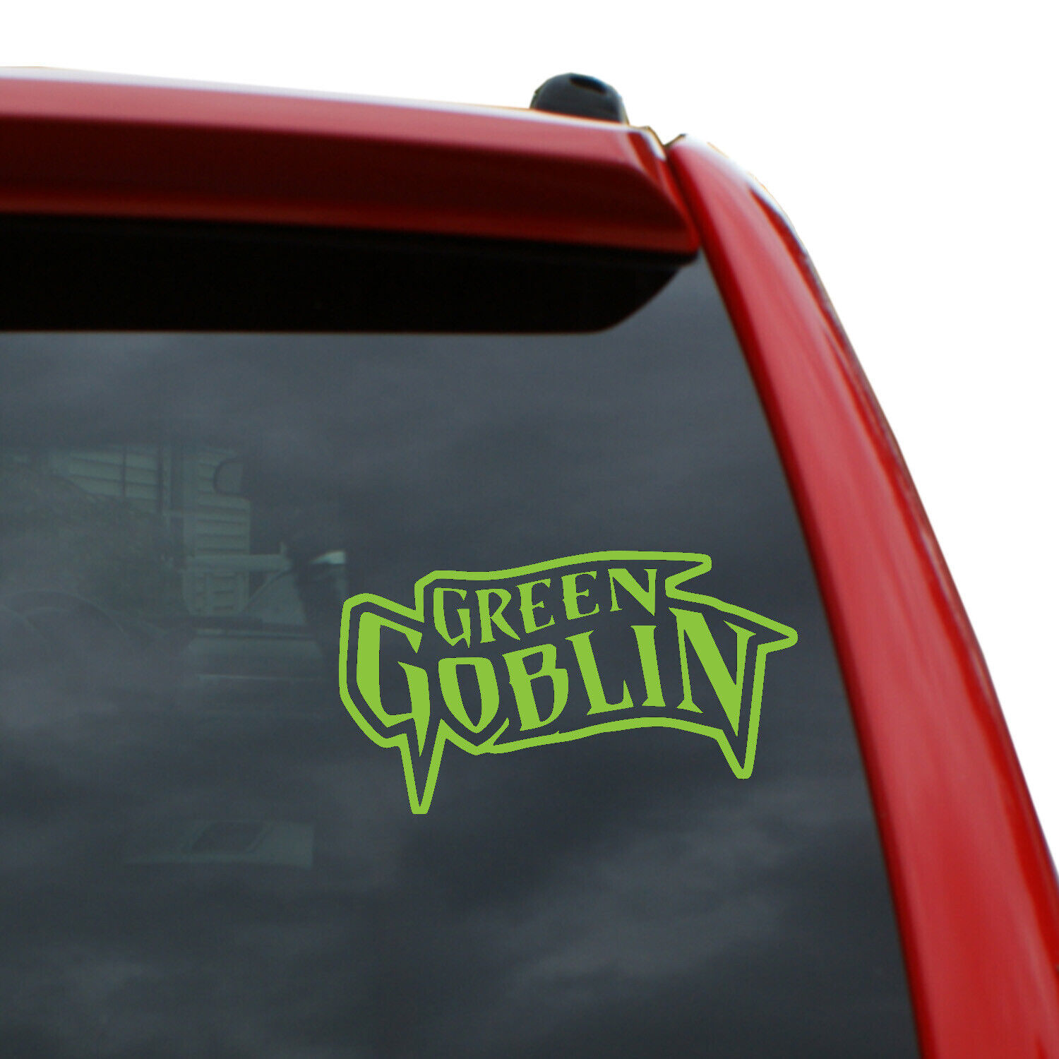 Green Goblin Logo Vinyl Decal | 6" x 3.5