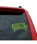 Green Goblin Logo Vinyl Decal | 6&quot; x 3.5&quot; - £3.93 GBP