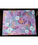 Loni Harris ~ Cardboard Storage Box ~ Purple/Floral Design ~ Large ~ 2 - $1,091.86 MXN