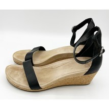 UGG Emilia Wedge Sandals Black Size 6.5 - £31.32 GBP