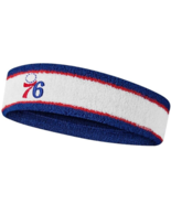 Philadelphia 76ers Unisex Nike Team Performance Basketball Headband Blue... - $19.79