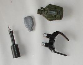 Ken doll Gi Joe lot display weapon goggles canteen nightvision miltary accessory - £7.90 GBP