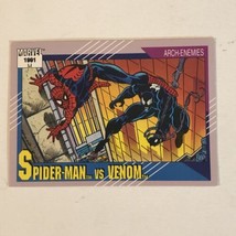 Spider-Man Vs Venom Trading Card Marvel Comics 1991  #91 - £1.55 GBP