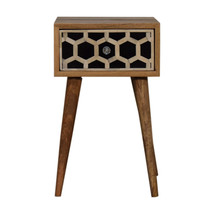 Bone Inlay Bedside Table | Artisan Furniture - $184.23 CAD