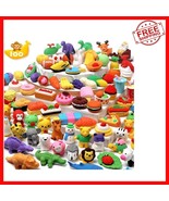 3D Animal-Themed Erasers Set - 100 Fun Puzzle Pieces for Creative Kid En... - $44.06 CAD