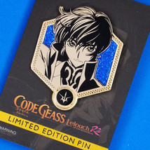 Code Geass Lelouch of the Rebellion Suzaku Kururugi Anime Enamel Pin Figure - £23.44 GBP