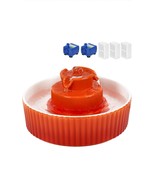 Ceramic Cat Water Fountain, Pet Ceramic Water Fountain, 2.1 L NEW OPEN BOX - $650.22 MXN