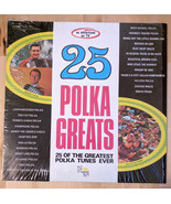25 Polka Greats Greatest Polka Tunes 12&quot; Vinyl LP Record Shrinkwrap K-Te... - £3.85 GBP