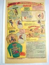 1976  Marvel Superheroes Ad Belts, Pajamas, Sweat-Shirts, Sweat Shirts - £6.36 GBP